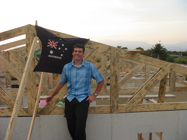 Chile Australian flag